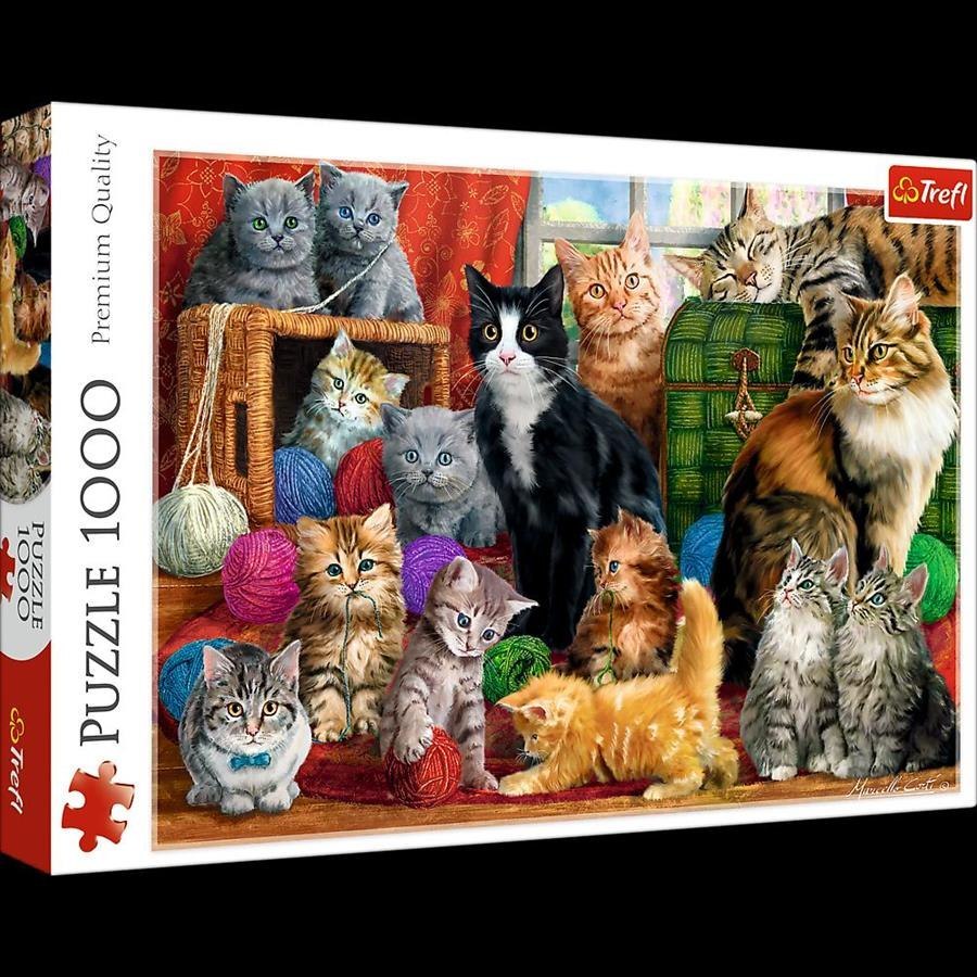 PUZZLE 500 PIEZAS GATO ENCUENTRO TREFL 10555